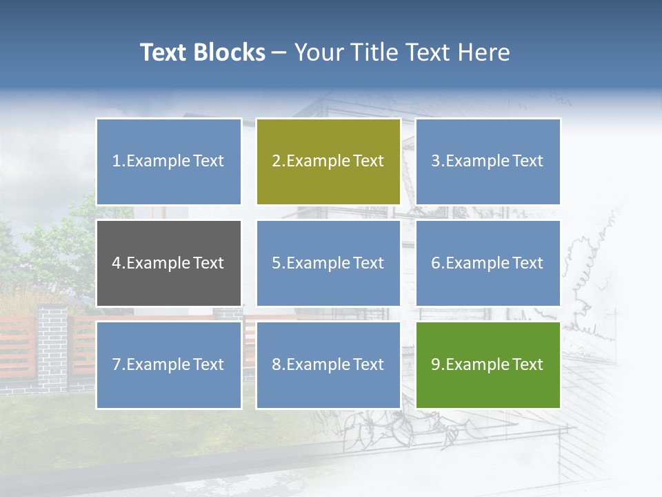 Buy House Outline PowerPoint Template