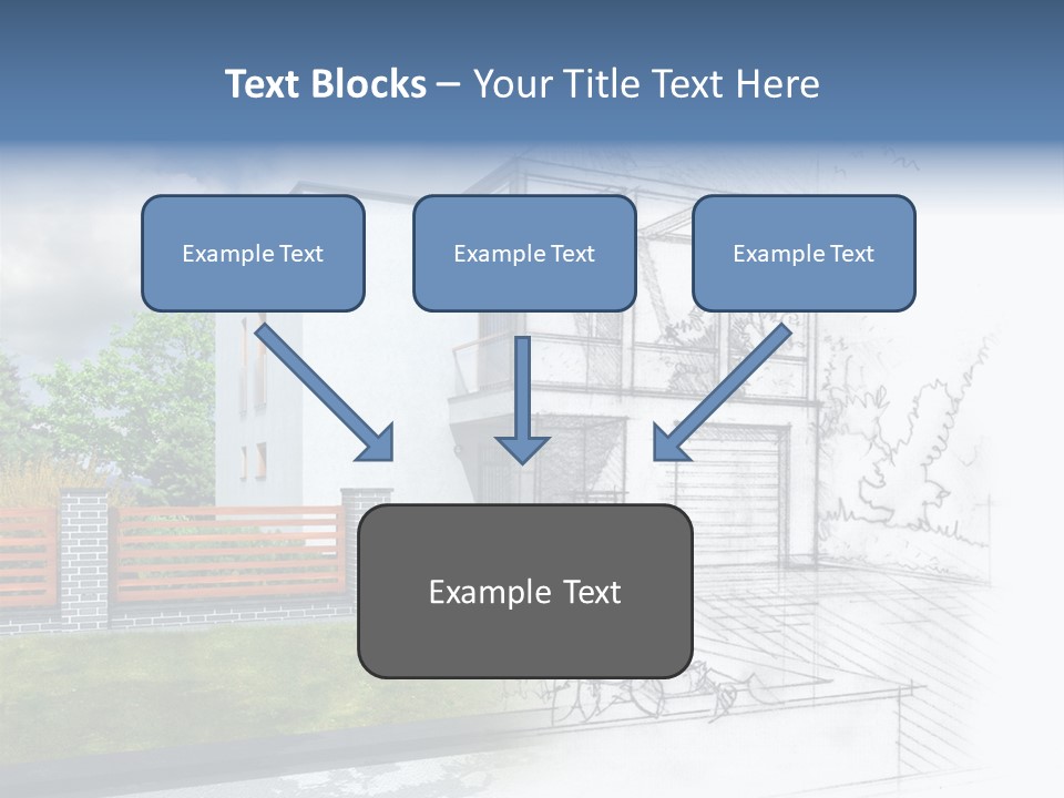 Buy House Outline PowerPoint Template