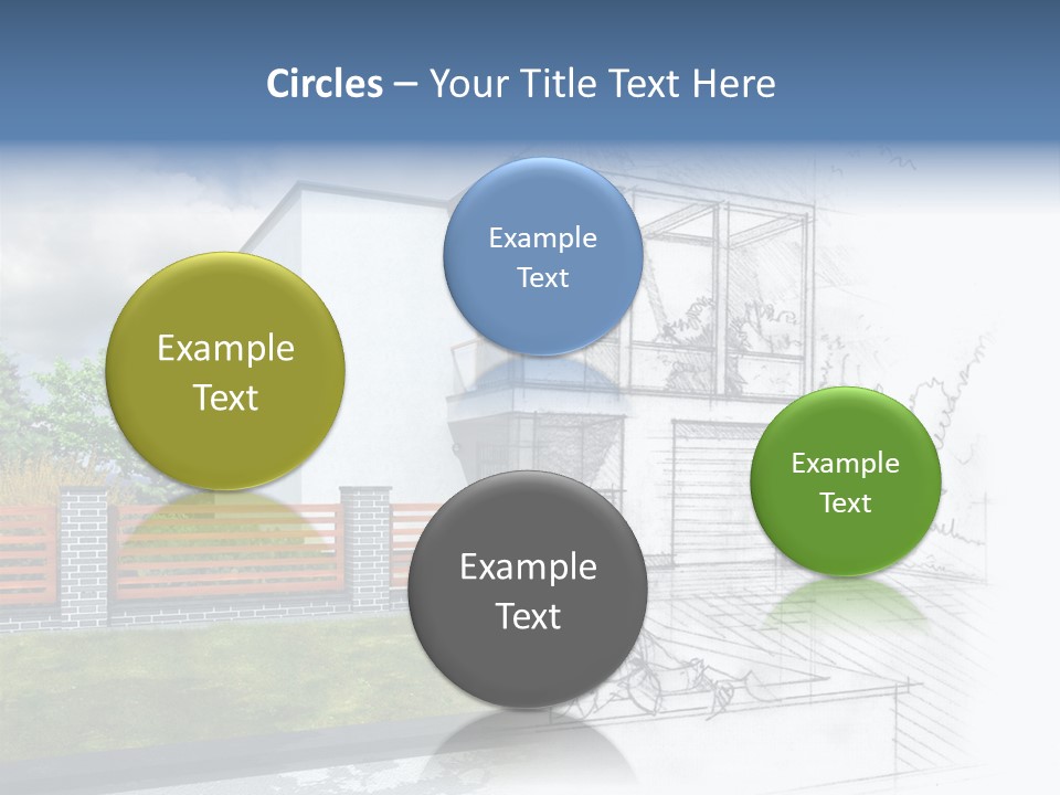 Buy House Outline PowerPoint Template