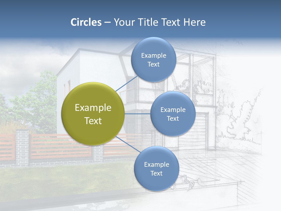 Buy House Outline PowerPoint Template