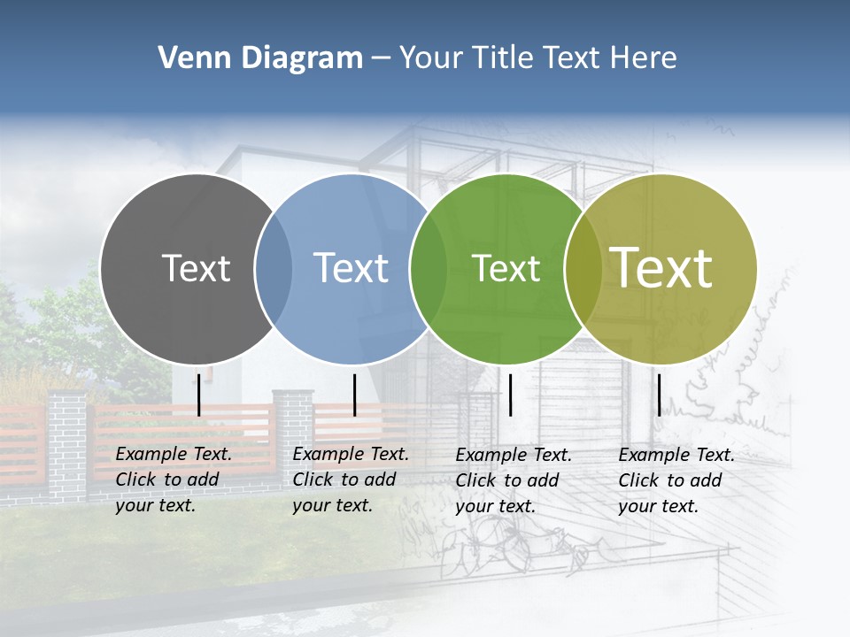 Buy House Outline PowerPoint Template