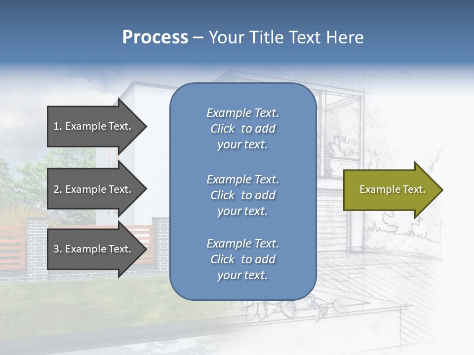 Buy House Outline PowerPoint Template