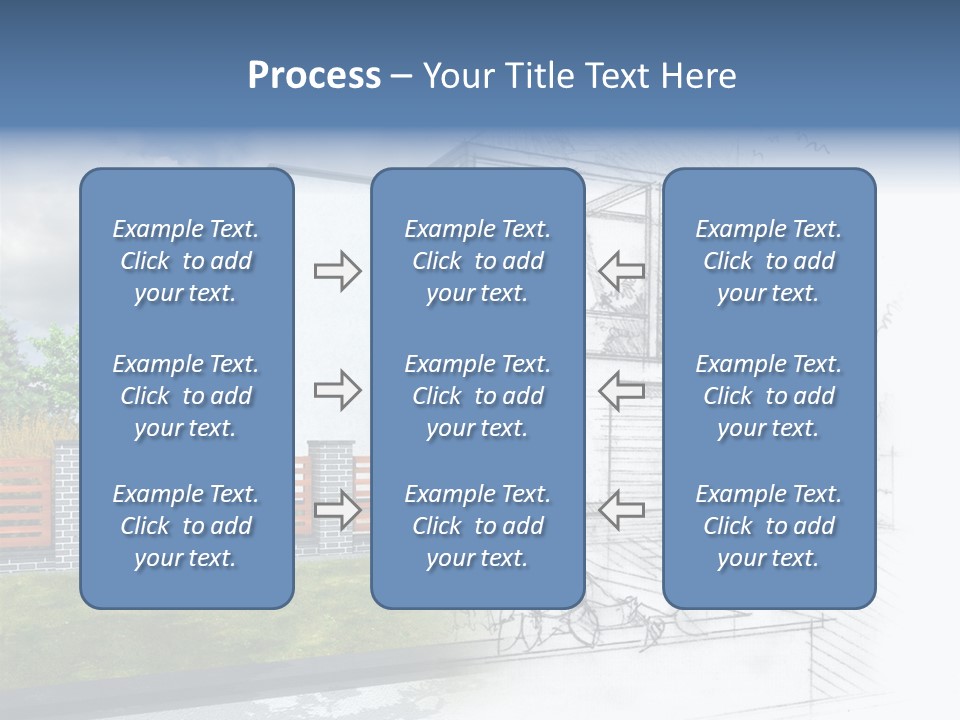 Buy House Outline PowerPoint Template