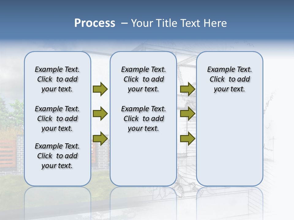 Buy House Outline PowerPoint Template