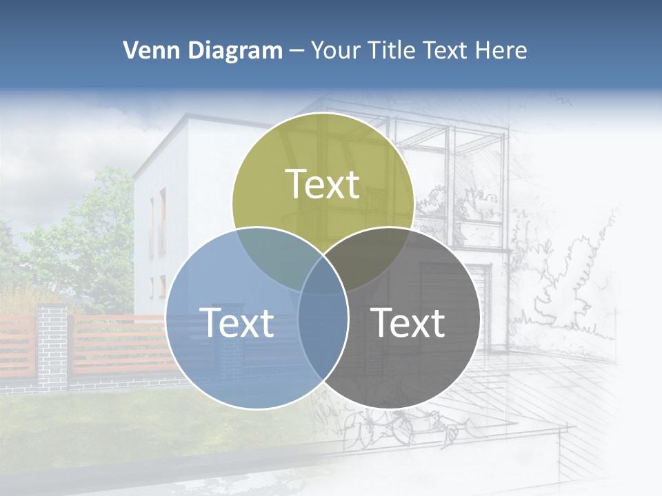 Buy House Outline PowerPoint Template