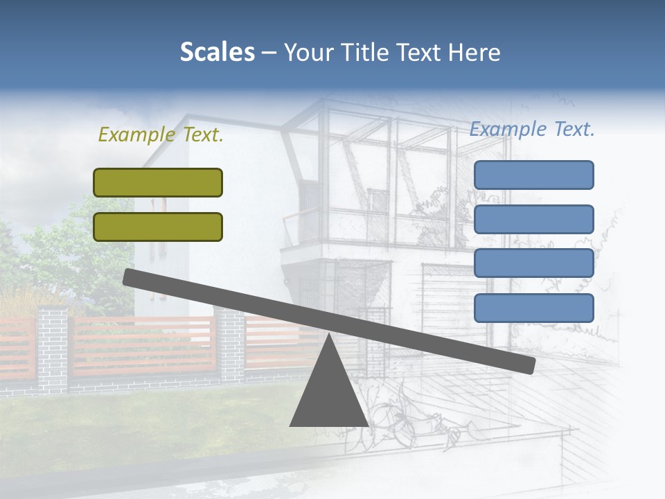Buy House Outline PowerPoint Template