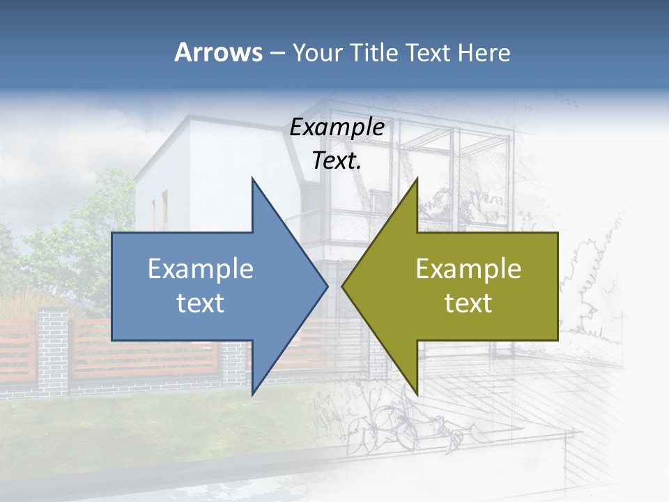 Buy House Outline PowerPoint Template