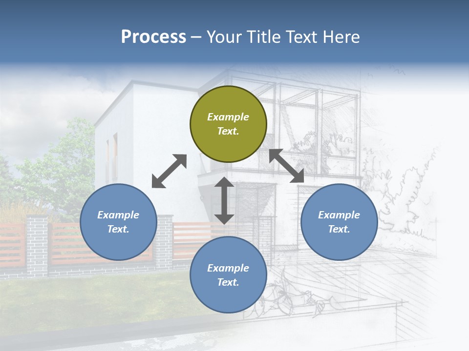 Buy House Outline PowerPoint Template