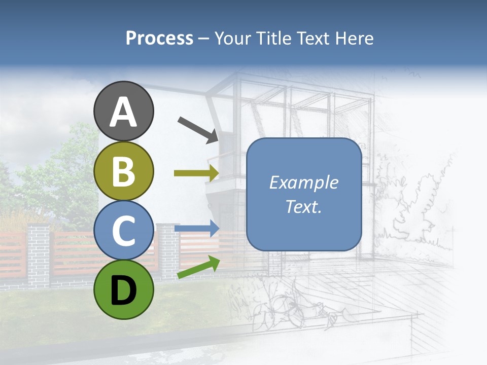 Buy House Outline PowerPoint Template