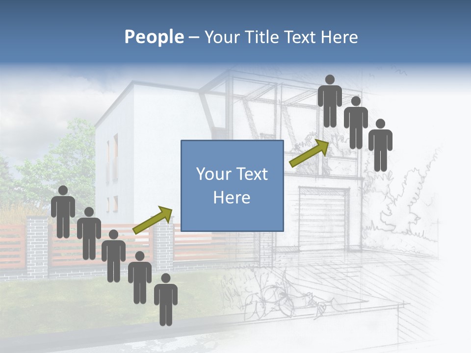 Buy House Outline PowerPoint Template