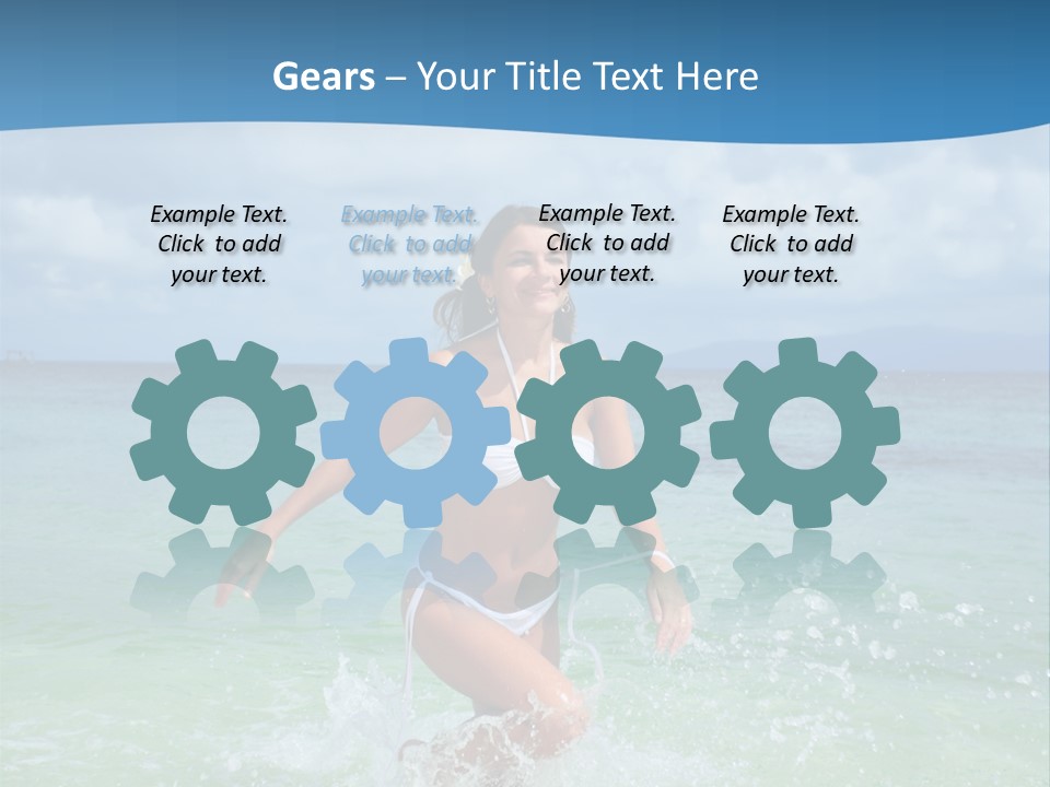 Teamwork Concept Communication PowerPoint Template