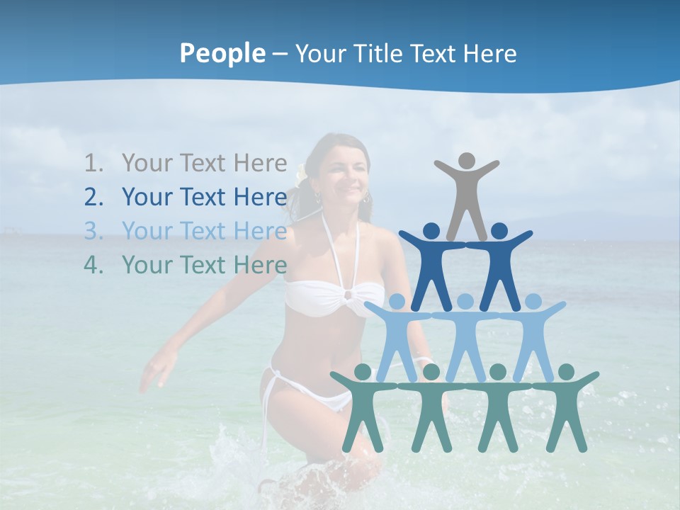 Teamwork Concept Communication PowerPoint Template