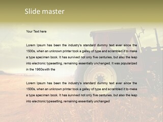 Spike Sun Hay PowerPoint Template