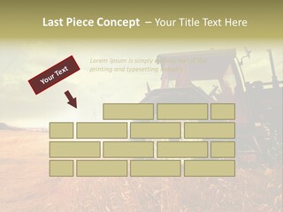 Spike Sun Hay PowerPoint Template
