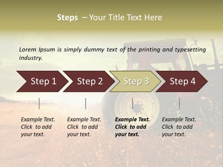 Spike Sun Hay PowerPoint Template