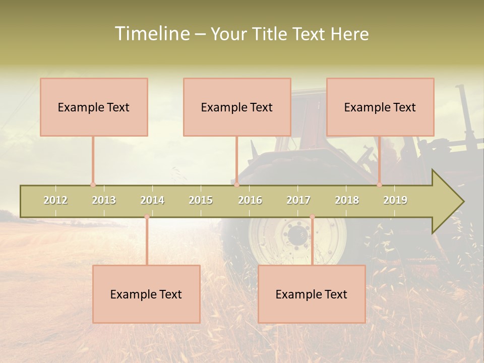 Spike Sun Hay PowerPoint Template