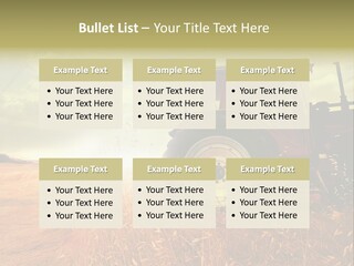Spike Sun Hay PowerPoint Template