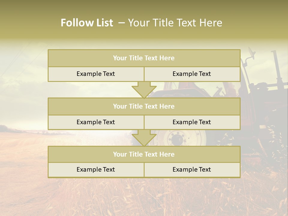 Spike Sun Hay PowerPoint Template
