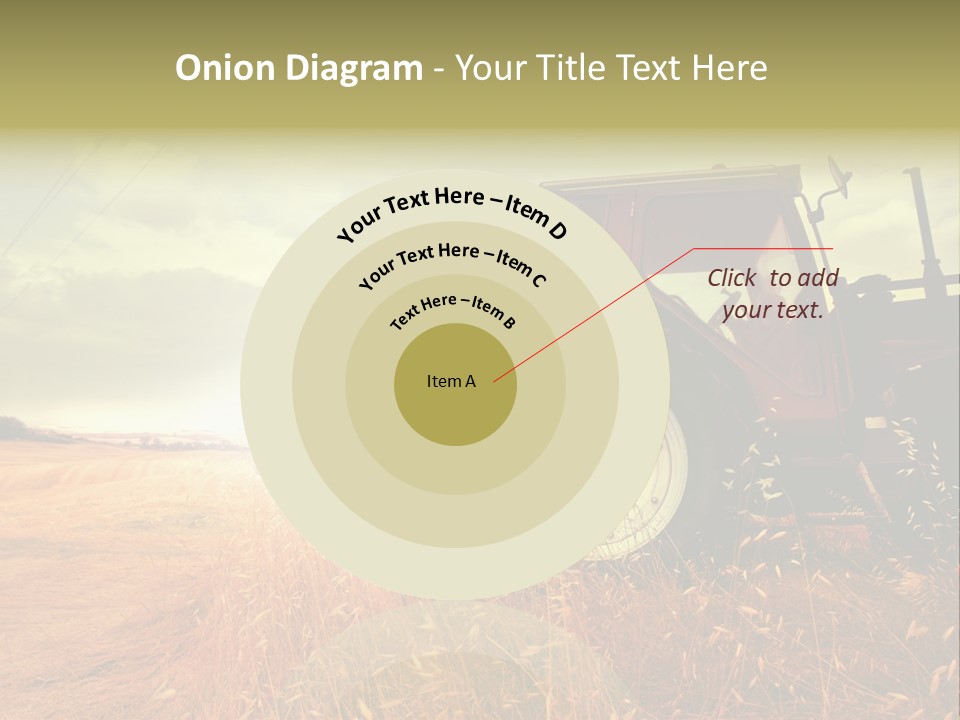 Spike Sun Hay PowerPoint Template