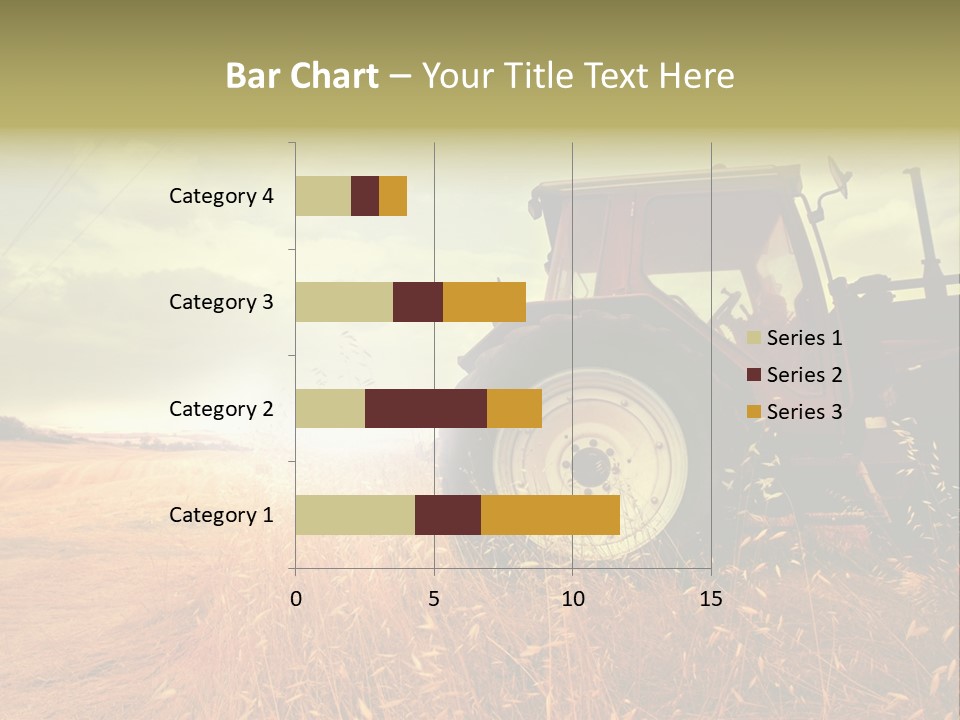 Spike Sun Hay PowerPoint Template