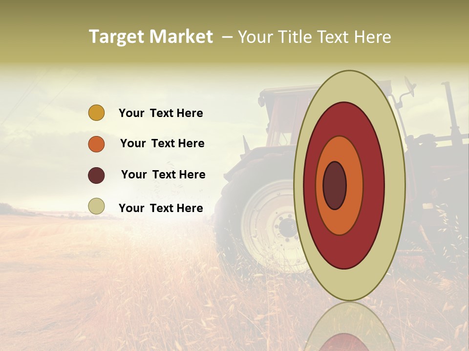 Spike Sun Hay PowerPoint Template