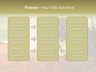 Spike Sun Hay PowerPoint Template