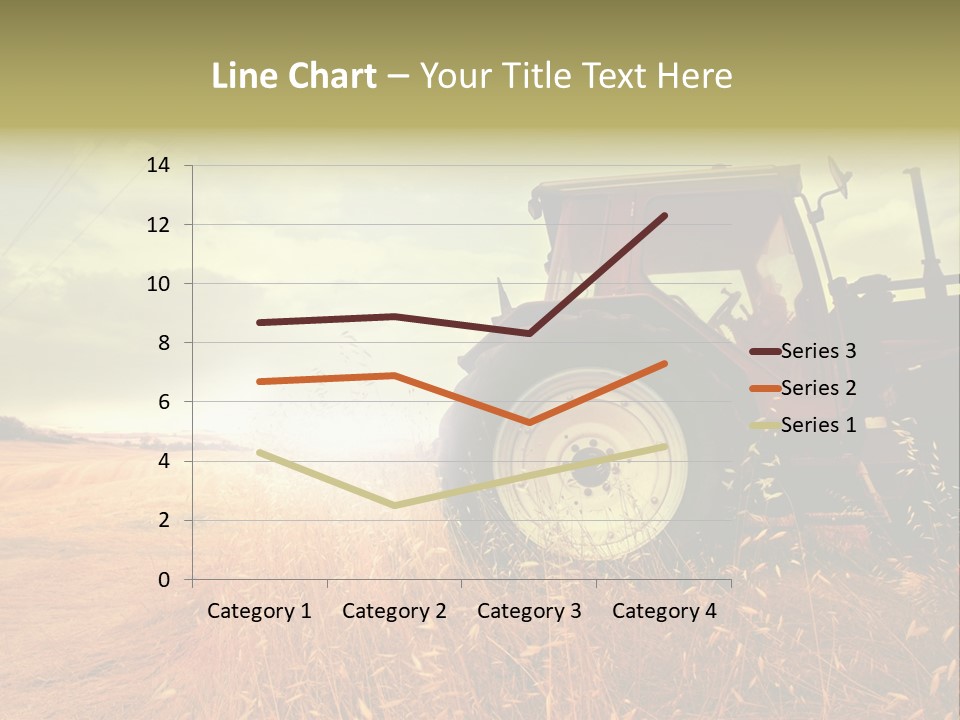 Spike Sun Hay PowerPoint Template
