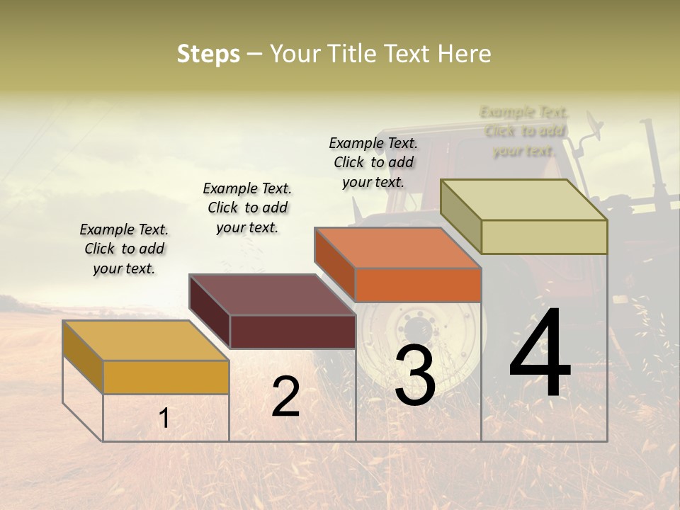 Spike Sun Hay PowerPoint Template