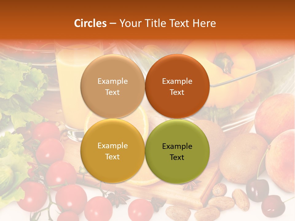 Juice Diet Still Life PowerPoint Template