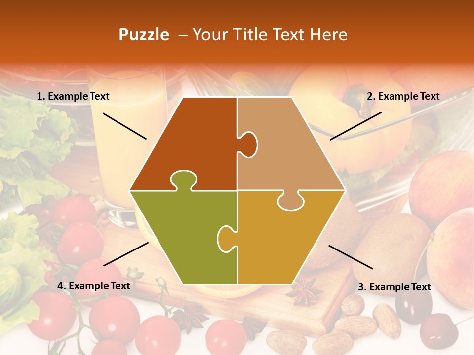 Juice Diet Still Life PowerPoint Template