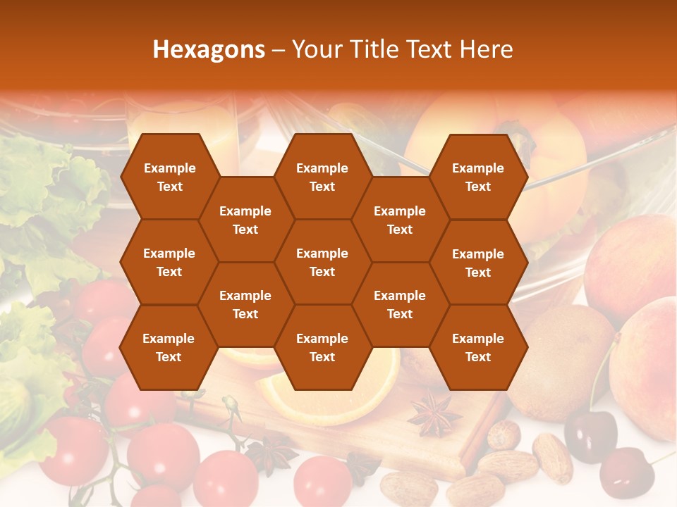 Juice Diet Still Life PowerPoint Template