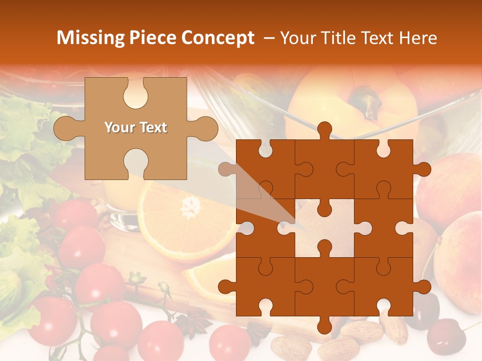 Juice Diet Still Life PowerPoint Template