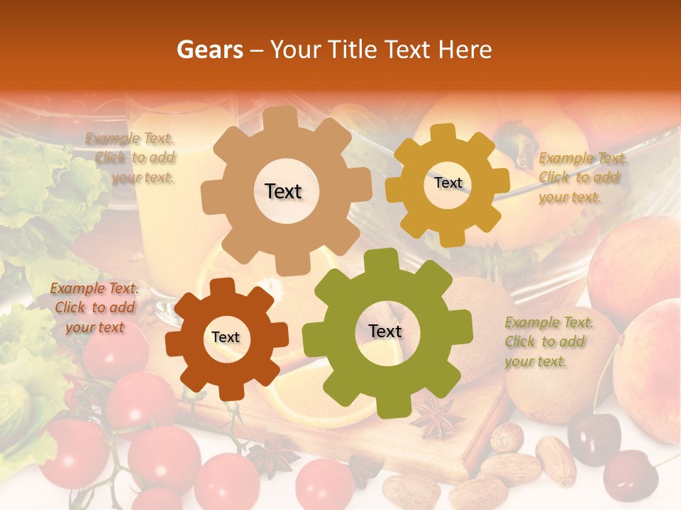 Juice Diet Still Life PowerPoint Template