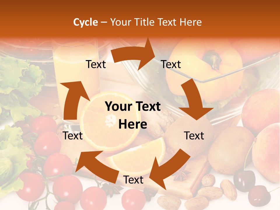 Juice Diet Still Life PowerPoint Template