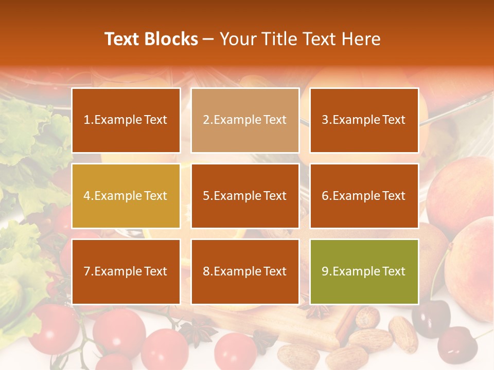 Juice Diet Still Life PowerPoint Template