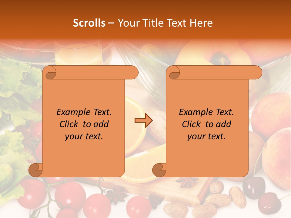 Juice Diet Still Life PowerPoint Template