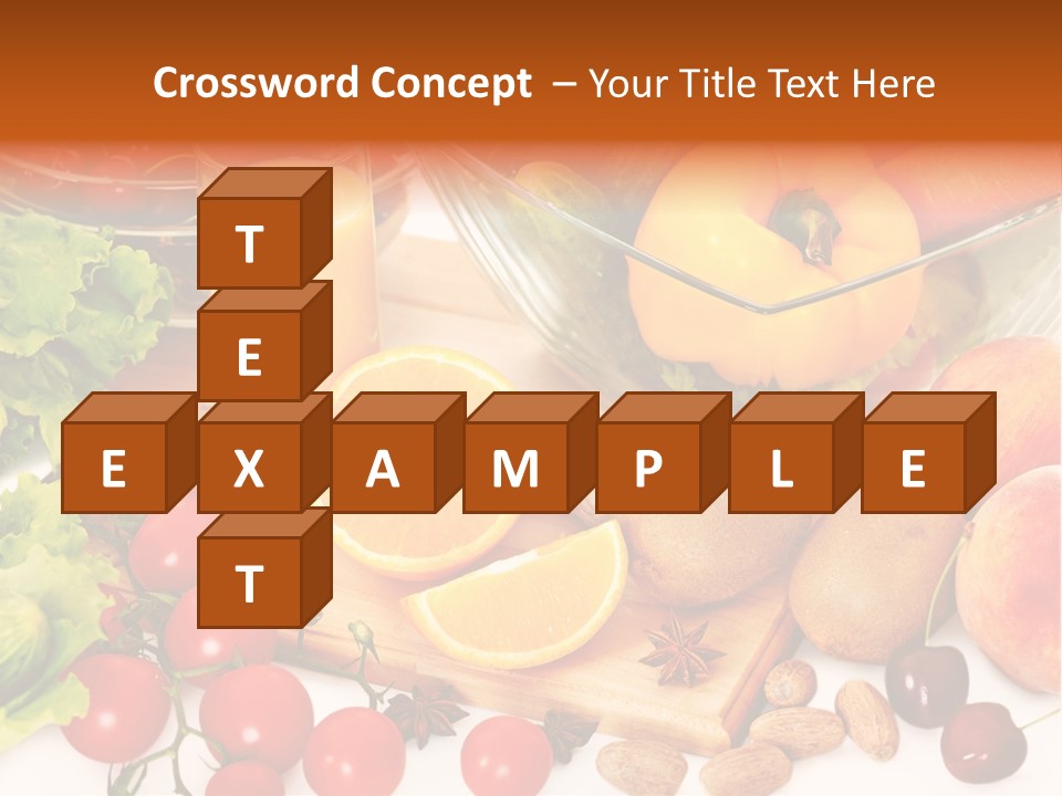 Juice Diet Still Life PowerPoint Template