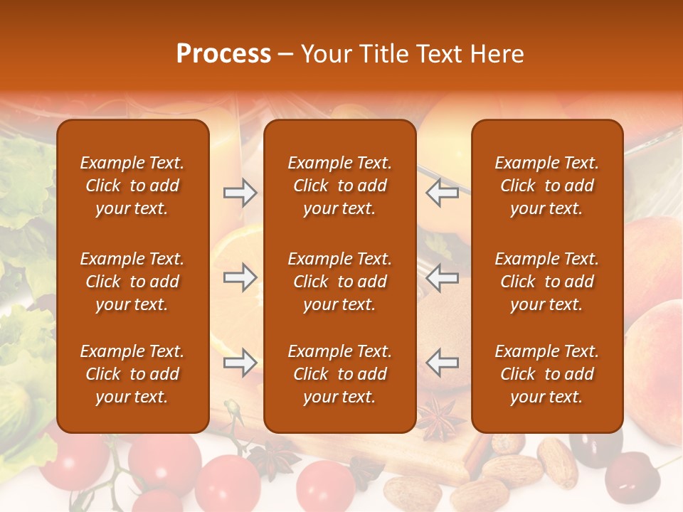 Juice Diet Still Life PowerPoint Template