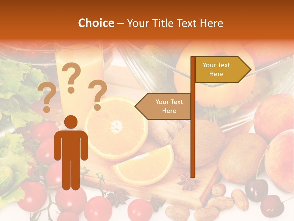 Juice Diet Still Life PowerPoint Template
