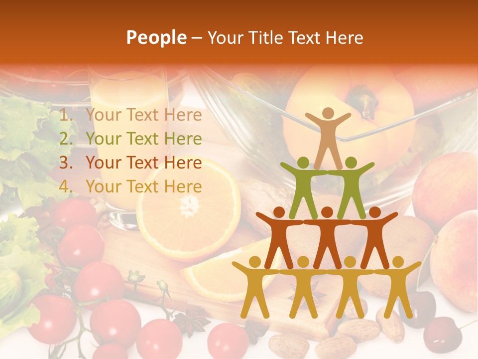 Juice Diet Still Life PowerPoint Template