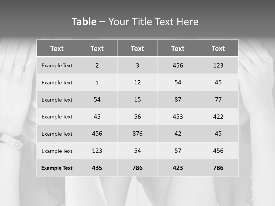 Woman Smile Old PowerPoint Template