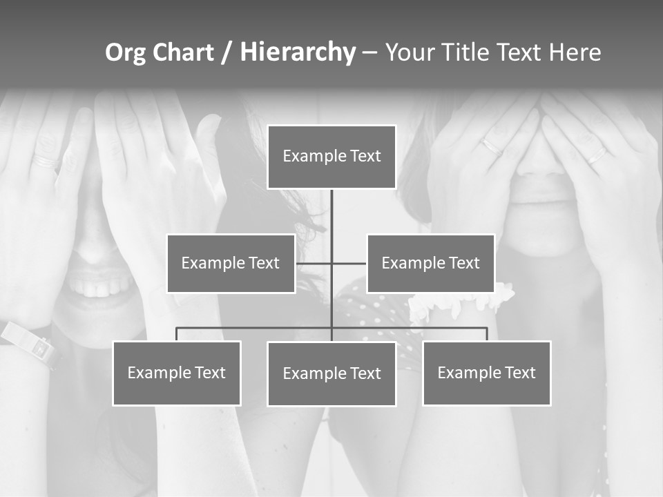Woman Smile Old PowerPoint Template