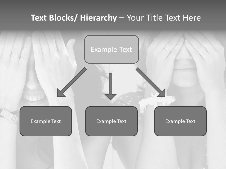 Woman Smile Old PowerPoint Template