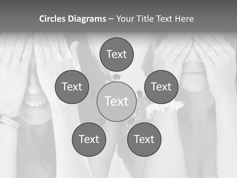 Woman Smile Old PowerPoint Template