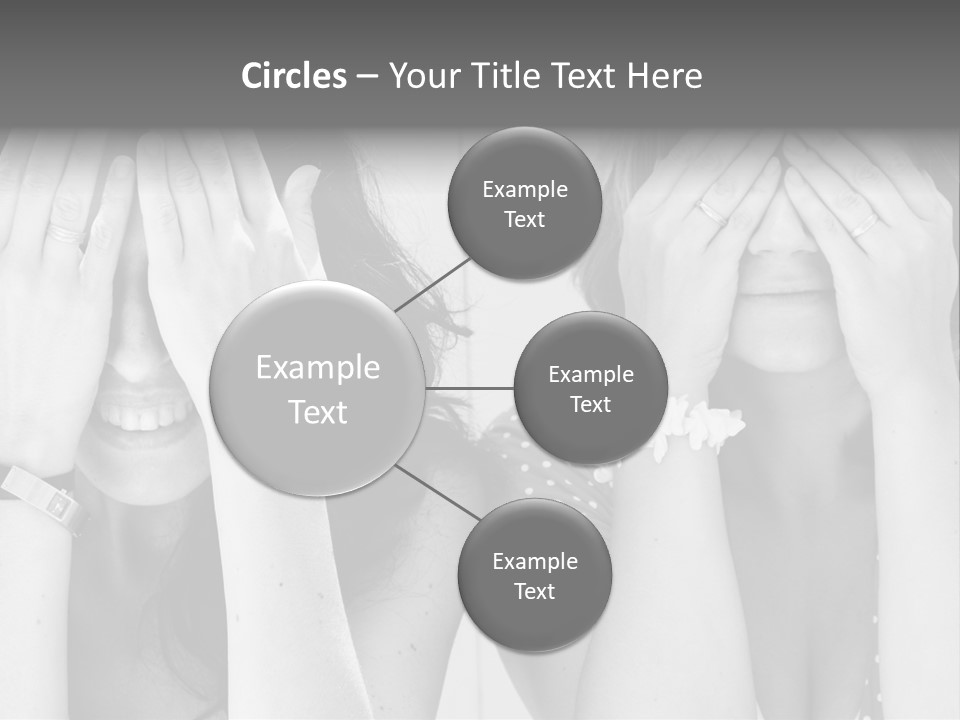 Woman Smile Old PowerPoint Template