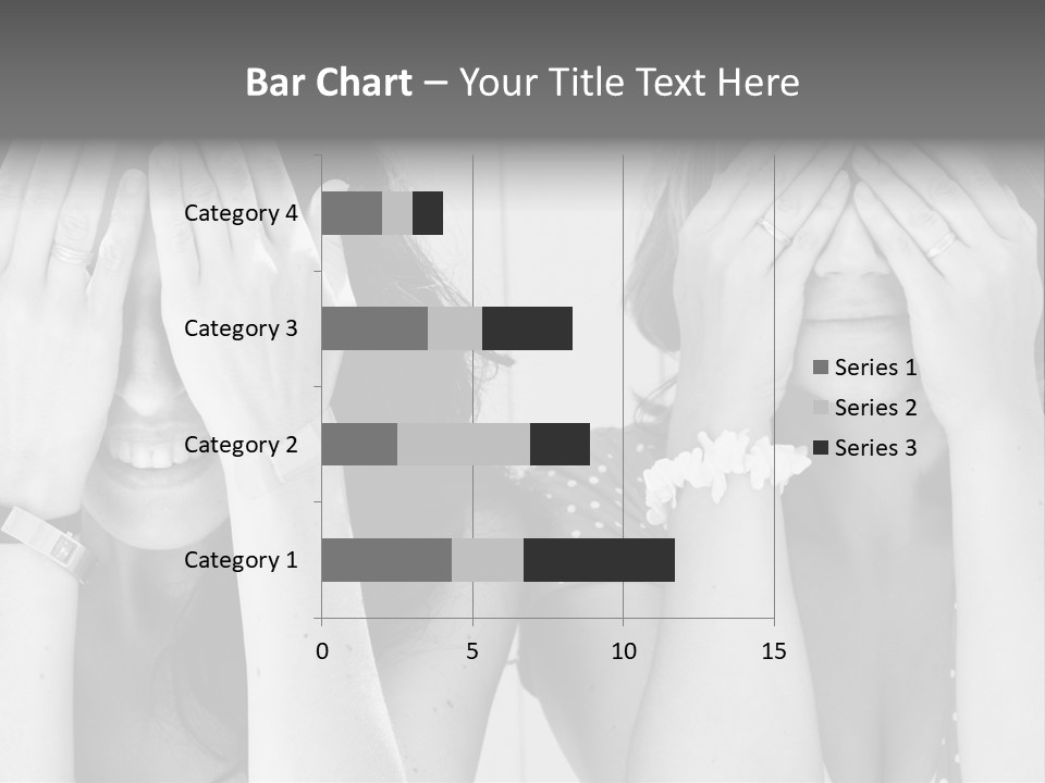 Woman Smile Old PowerPoint Template