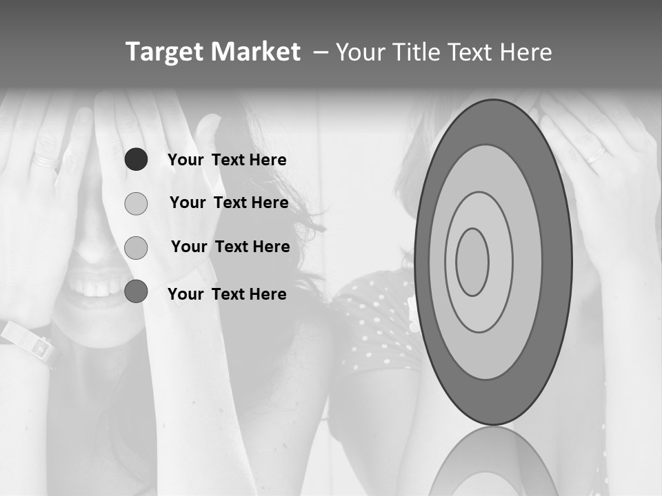 Woman Smile Old PowerPoint Template