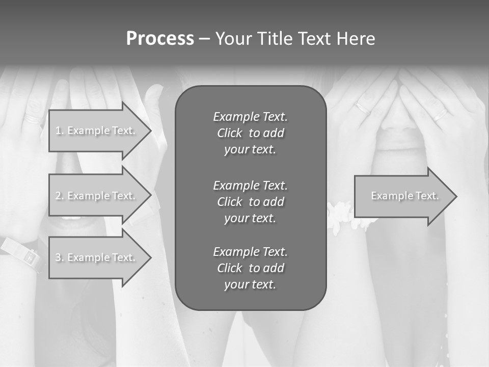 Woman Smile Old PowerPoint Template