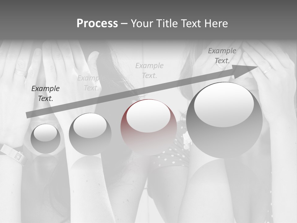 Woman Smile Old PowerPoint Template