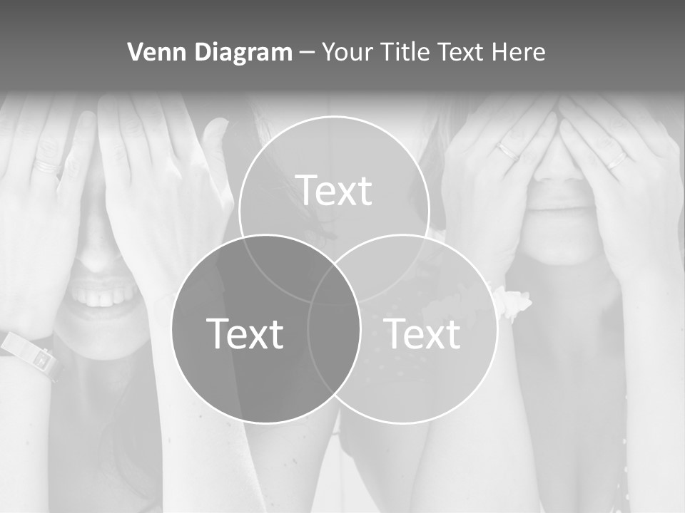 Woman Smile Old PowerPoint Template